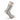 Wool Socks - The Danish Flag Snowflakes