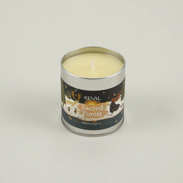 Christmas Scented Tin Candles - Sacred Forest