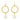 Margot Hoop Earrings - Pearl