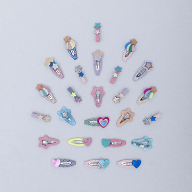 Chubby Shooting Star Mini Hair Clips