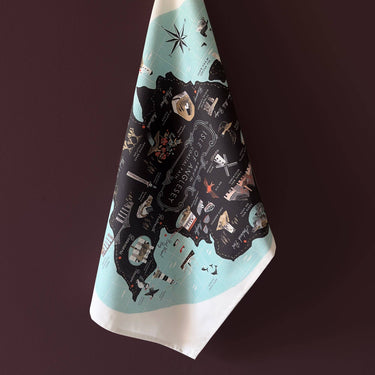Tea Towel - Anglesey Coastal Path