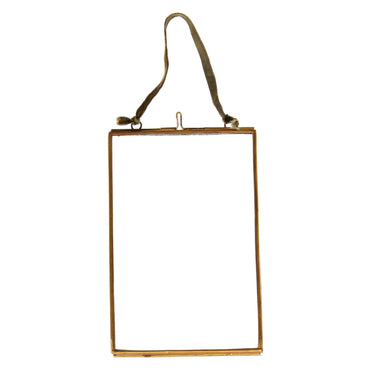 Hanging Brass Frame - 15 x 10cm