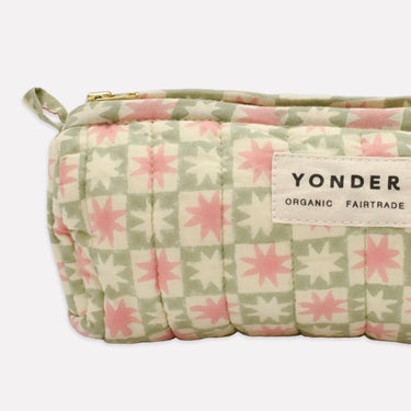 Quilted Barrel Case - Pinwheel Peppermint
