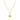 Estepona Shell Pendant Necklace - Gold