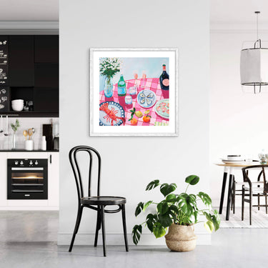 Champagne and Lobster - Print