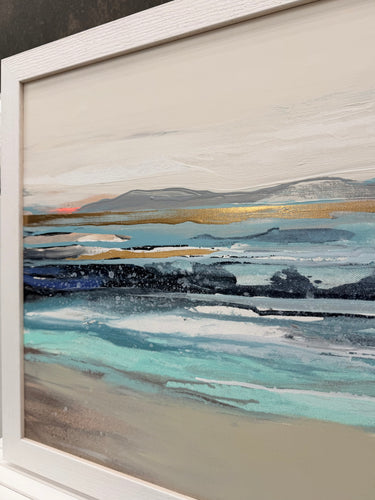 Porth Nobla Beach - Original Acrylic