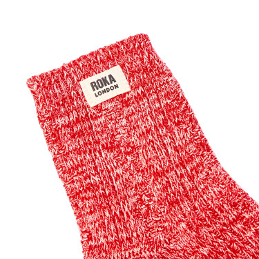 Wallace Socks - Cranberry