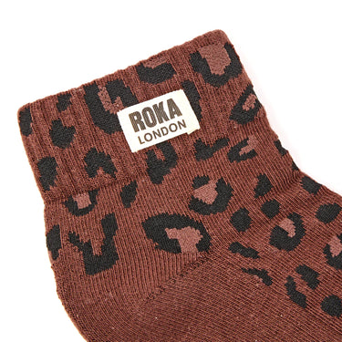 Wembley Leopard Socks - Mini Leopard