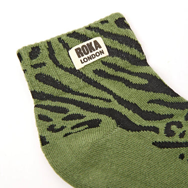 Wembley Animal Socks - Green