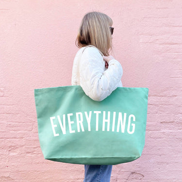 Everything Really Big Bag - Sea Glass