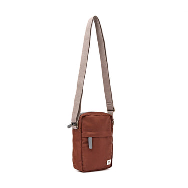 Bond Recycled Canvas Pocket Bag - Chocolate