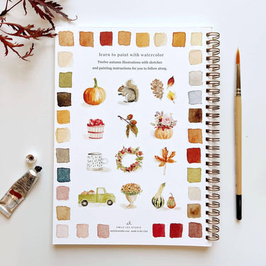 Watercolour Workbook - Autumn