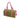Quilted Duffle Bag - Green & Pink