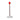 Large Elda Candle Holder - Red / Purple / Beige