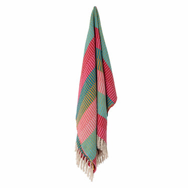 Cotton Throw - Isnel Multi Red