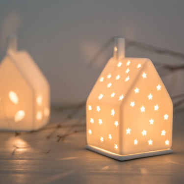Ceramic Light House - Stars