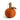 Hanging Decoration - Mini Pumpkin Orange