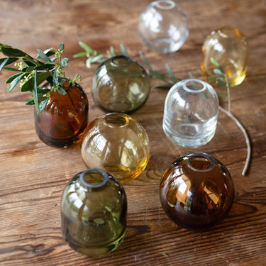Miriam Mini Vase - Tall Brown