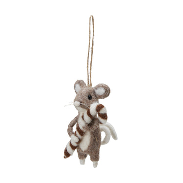 Hanging Decoration - Beige Mouse