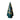Wooden Tree - Folk Art Green