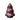 Wooden Tree - Folk Art Red