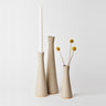 Tone Von Krogh Candlestick - Light Grey