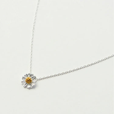 Wildflower Necklace - Silver Plated